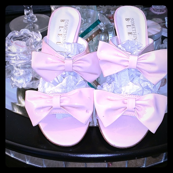 Something Bleu Bridal Shoes - Something Bleu pink paten leather